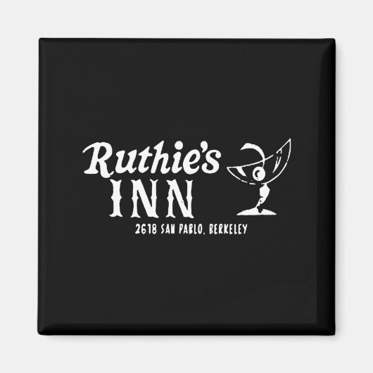 Ruthies Inn Berkeley California Magneet (Voorkant)