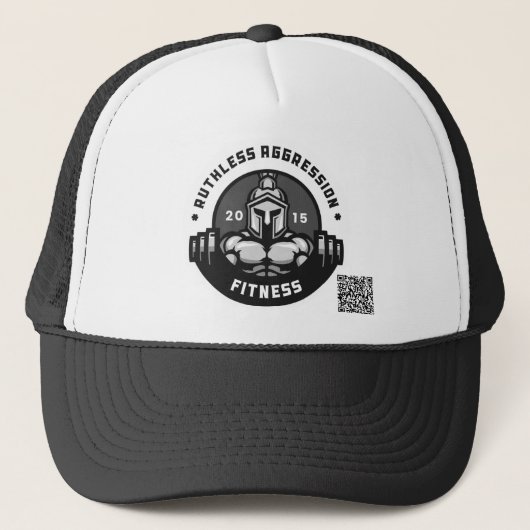 Ruthless Aggression Fitness Trucker Hat Pet (Voorkant)
