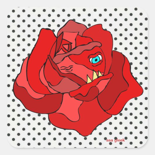 Ruthless Roos Sticker (Voorkant)