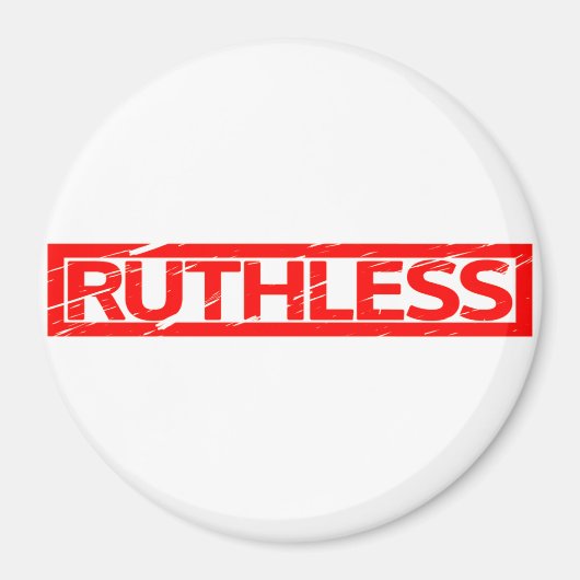 Ruthless Stamp Magneet (Voorkant)