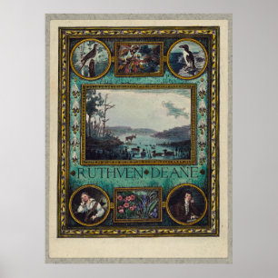 Ruthven Deane, mevrouw Frank S. Hatch Boekplaat Vo Poster