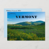 Rutland Vermont Briefkaart (Voorkant / Achterkant)