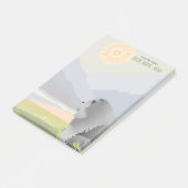 RUW BLAUW CHOW Sticky Notes (Schuin)