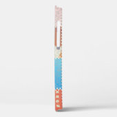 Ruw canvaspatroon: getextureerd  patroon Case-Mate iPhone case (Achterkant / Links)