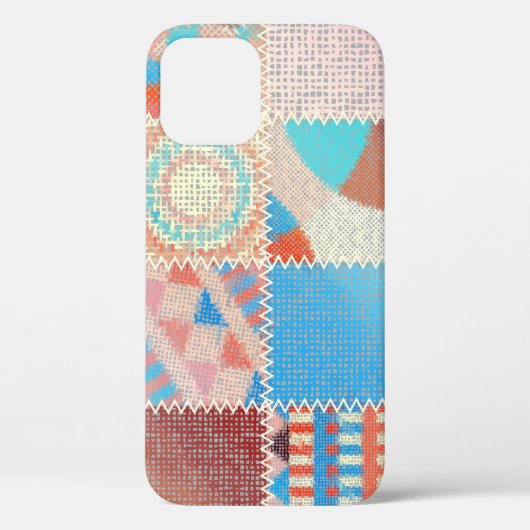 Ruw canvaspatroon: getextureerd  patroon Case-Mate iPhone case (Achterkant)