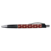 Ruw Collie Dogs Pattern Monogramed Pen (Bovenkant)