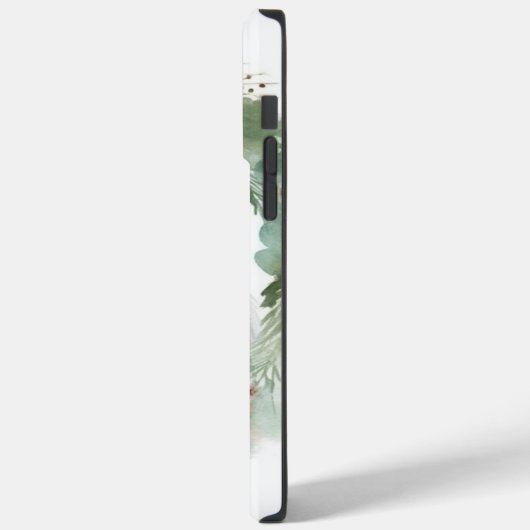 Ruw Collie Kerstkrans Feestelijke Pup Case-Mate iPhone Case (Achterkant / Links)