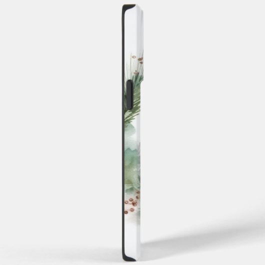 Ruw Collie Kerstkrans Feestelijke Pup Case-Mate iPhone Case (Achterkant / Rechts)