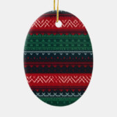 Ruw collie / Schotse collie Keramisch Ornament (Achterkant)