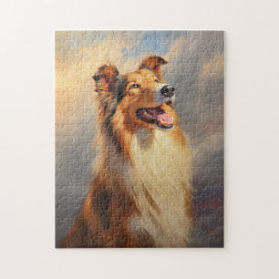 Ruw collie / Schotse collie Legpuzzel