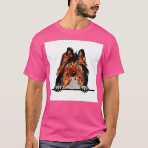 Ruw collie t-shirt