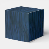 Ruw Hout Graan Achtergrond Diep Blauw Bedankdoosjes (Achterkant)