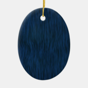 Ruw Hout Grain Background in Deep Blue Keramisch Ornament