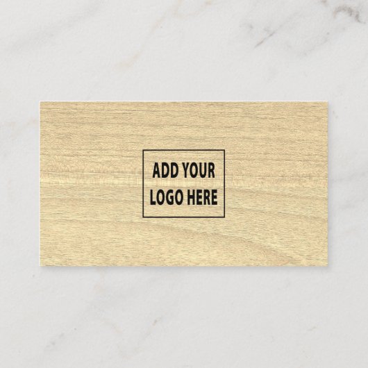 Ruw Houtbewerker Bouw Timmerwerk Klusjesman Visitekaartje (Achterkant)