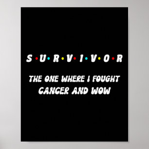 Ruw I Survivor Borstlongontsteking Poster