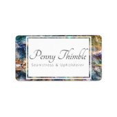 Ruw kwarts etiket (Voorkant)