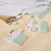 Ruw, lange gepaarde collie legpuzzel (Zijkant)