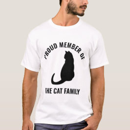 Ruw lid van de kattenfamilie t-shirt