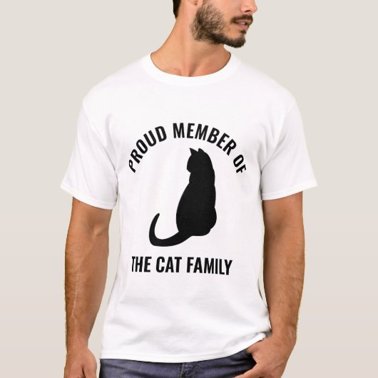 Ruw lid van de kattenfamilie t-shirt (Voorkant)