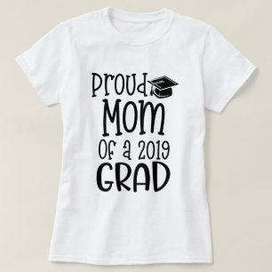 Ruw mam van een 2019 Afstudeerder Senior Gift T-shirt