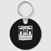 Ruw mam van een 2024-klasse van 2024 sleutelhanger (Achterkant)