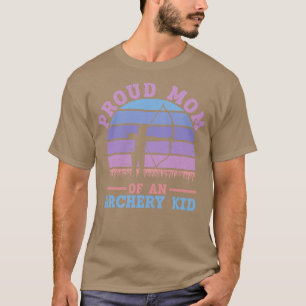 Ruw mam van een aartsboogschutter voor Kind T-shirt