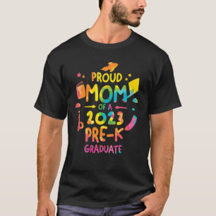 Ruw mam van een Afstuderen Afstuderen van 2023 pre T-shirt
