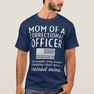Ruw mam van een correctiecommandant t-shirt