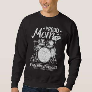 Ruw mam van een Geweldige drummer moeder van drum Trui