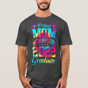 Ruw mam van een klasse van 2022 Afstuderen mammie T-shirt