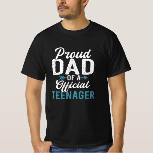  Ruw mam van een officiële tiener - 13e verjaarda T-shirt