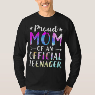 Ruw mam van een officiële tiener 13e verjaardag t-shirt