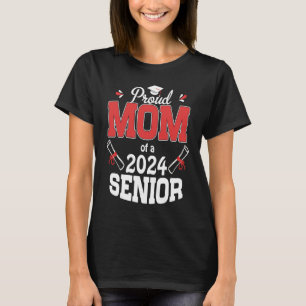 Ruw mama van een 2024 senior Afstuderen mama 2024 T-shirt