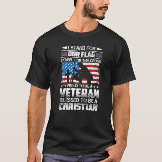 Ruw om een veteraan te zijn, zonder Christelijk te T-shirt