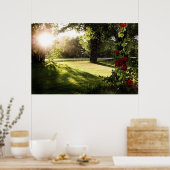 Ruw roos canvas poster (Keuken)