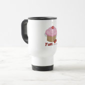 Ruw roze Yum! Reisbeker (Voorkant links)