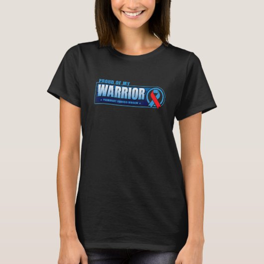 Ruw van mijn longfibrosesarrior t-shirt (Voorkant)