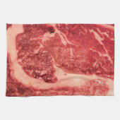 Ruw vlees Ribeye Steak Theedoek (Horizontaal)