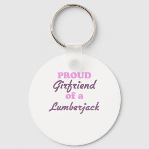 Ruw Vriendin van een Lumberjack Sleutelhanger