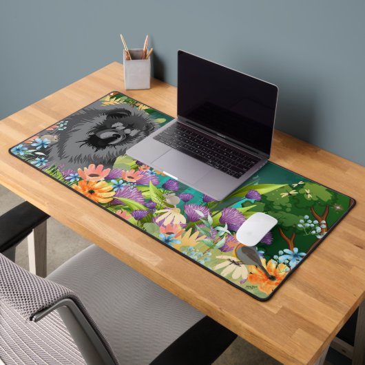 RUW ZWART CHOW CHOW Desk Mat (Kantoor 2)