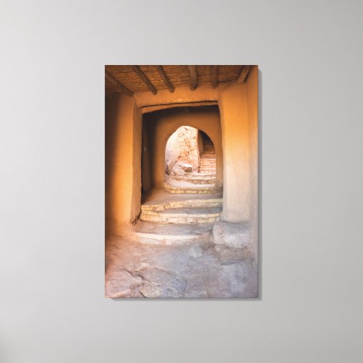 Ruwe Aarden Trap Canvas Afdruk (Voorkant)