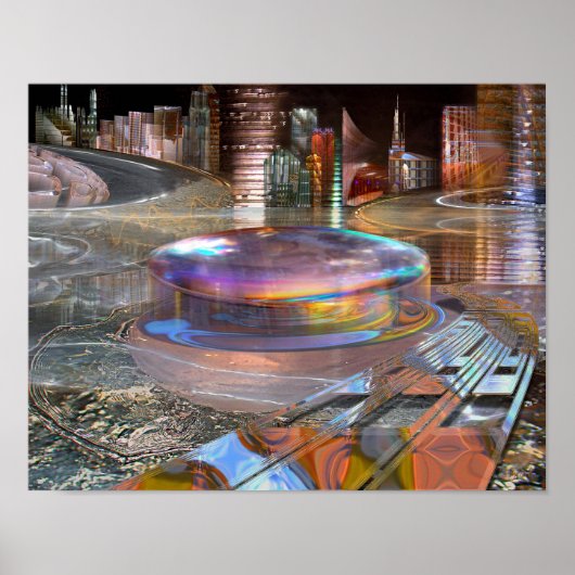 Ruwe afdrukken poster (Voorkant)