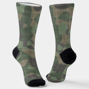 Ruwe camo abstract sokken