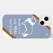Ruwe Collie Blue Merle Apple iPhone 14 Hoesje (Achterkant (horizontaal))