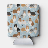 Ruwe Collie Paws en Botten Blikjeskoeler (Achterkant)