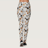Ruwe Collie Paws en Botten Leggings (Achterkant)
