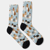 Ruwe Collie Paws en Botten Socks Sokken (Rechts)