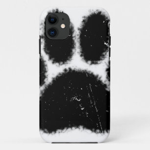 Ruwe en vervormde kleurenafdrukken iPhone 11 hoesje