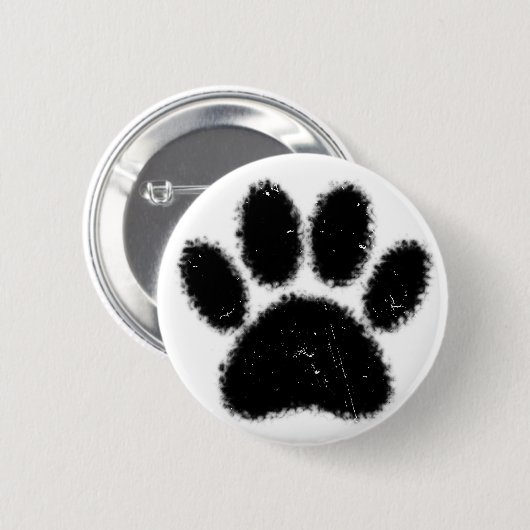 Ruwe en vervormde kleurenafdrukken ronde button 5,7 cm (Voorkant /achterkant)