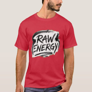 Ruwe Energie Handgeschreven Logo T-shirt